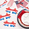 45820 шт. Очки со звездой 4 июля, красные, белые, синие, с американским флагом, патриотические
