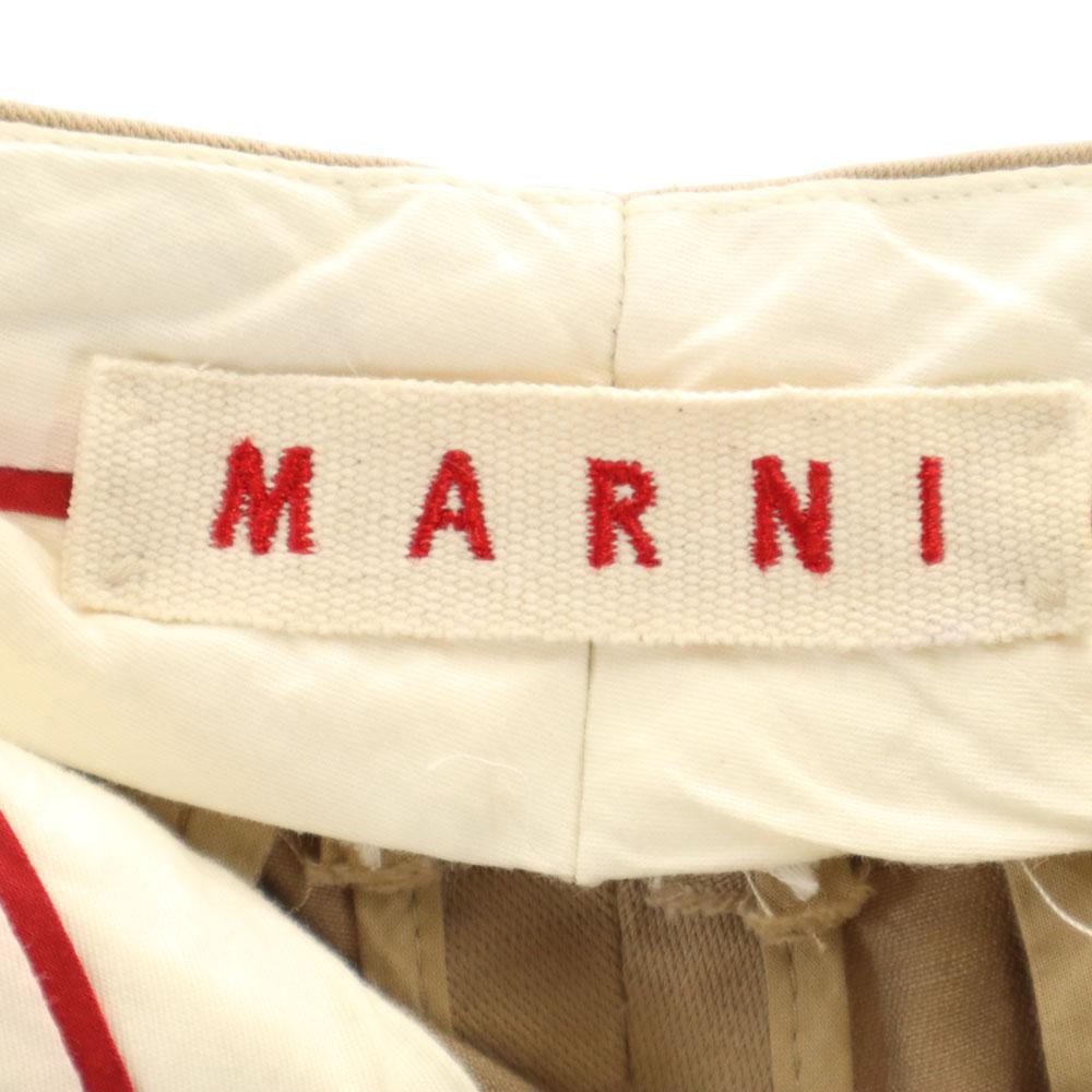 MARNI made in Italy Cropped pants 38 beige Women Used