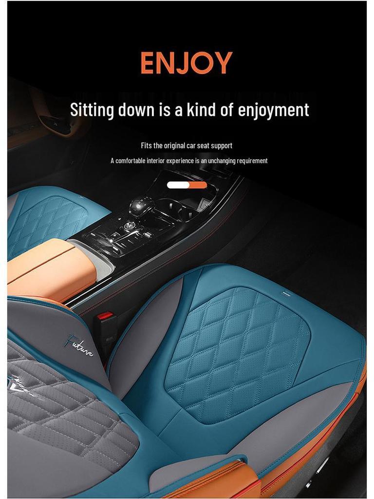 BYD Han Non-Slip Saddle Pad Seat Cushion for All Seasons - Five-Seat Electric Car Interior