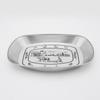 Retro European-Style Tin Camping Plate - Portable BBQ & Picnic Tableware