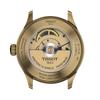 Tissot Повседневно-спортивные швейцарские автоматические часы: Корпус из нержавеющей стали 43 мм с покрытием хаки PVD, черный матовый циферблат с датой, Swissmatic ETA T116.407.36.051.00