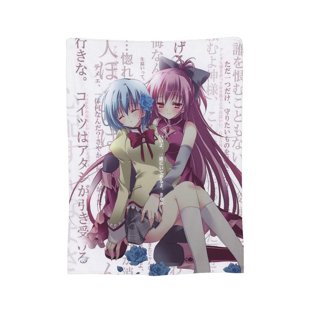 Кюбей Puella Magi Madoka Magica Милый Коралловый флис Плюшевый Плед Аниме Одеяло для кровати Спальни Ультрамягкое Покрывало,