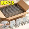 10pcs Stainless Sponge Holder for Kitchen Sink, Wall Mount Adhesive Sink Organizer Rack, Dish Sponge Holder