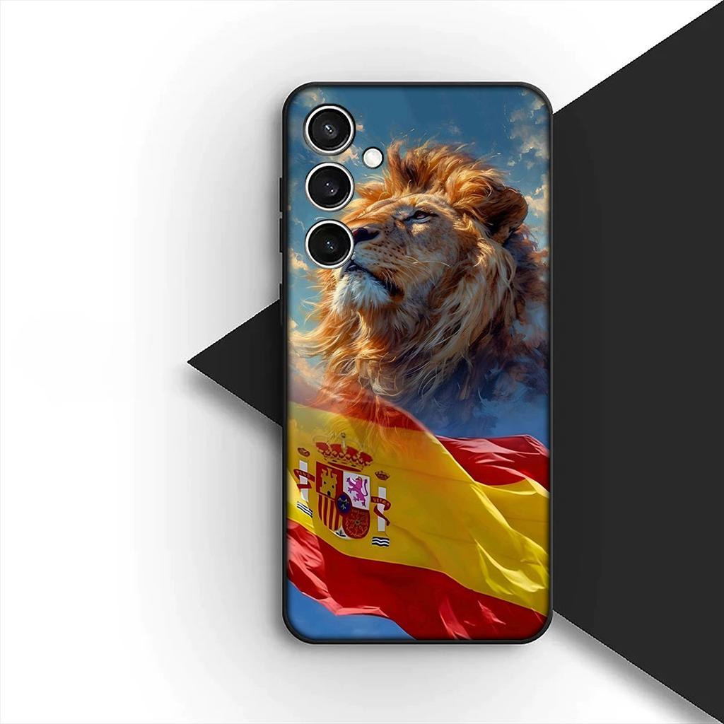 Чехол для Xiaomi Poco C75 C65 C85 X7 X6 M8 F7 F8 Ultra F6 Pro Чехол для телефона Защитный чехол Испания Футбол № 19 Футбол №19 Флаг