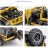 Масштаб 1/32 Модель автомобиля Jeep Wrangler Rubicon из сплава Металлическая литая коллекционная машина Имитация звука и света Игрушка для детей Рождественский подарок