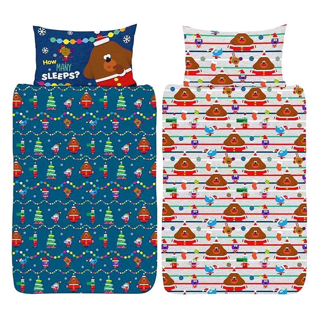 Hey Duggee Reversible Christmas Reversible Duvet Set