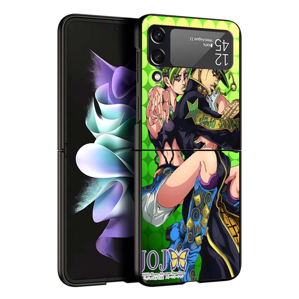 Чехол для телефона JoJo's Bizarre Adventure для Samsung Galaxy Z Flip7 Flip6 5G Flip5 Flip4 Flip3 ZFlip 7 6 3 4 5 Ударопрочная задняя крышка Ga
