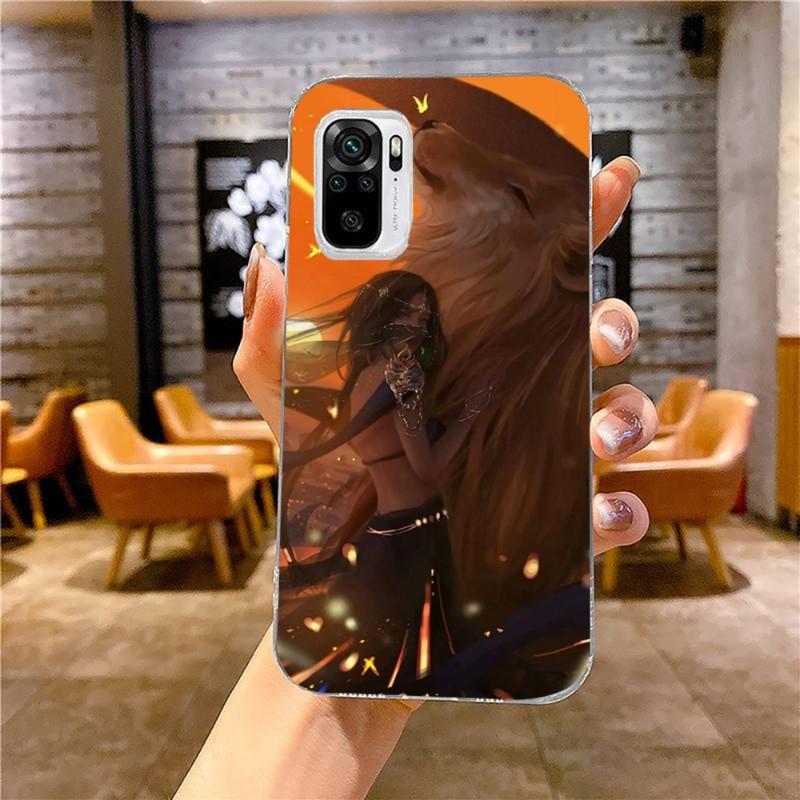 Чехол для телефона Ghost Knife для Xiaomi 12 11T 10 9 Redmi Note 11 10 10S Pro Redmi 9 9A 8 Прозрачный чехол для телефона