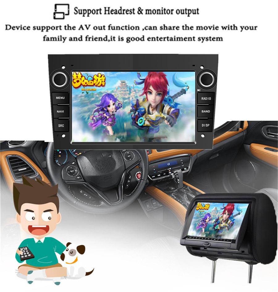 7''Android 10.1 Car Stereo Radio GPS Navi For Opel Vauxhall Holden Astra H G J