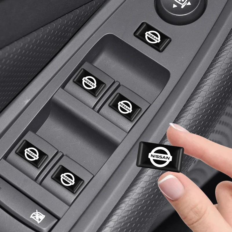 Новый автомобиль 3D Эпоксидные Наклейки в Салон Декоративные Наклейки Аксессуар Для Nissan Nismo Tiida Teana Skyline Juke X-trail Almera Qashqai