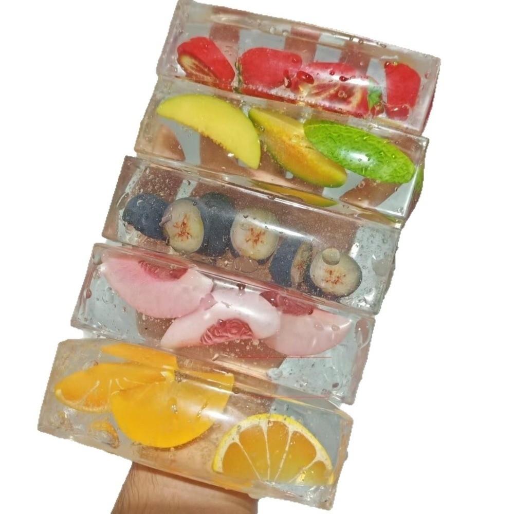 Realistic Fruit Simulation Stress Relief Toy Soft Slow Rebound Fruit Squishies Toy For Adults