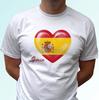 Испания Сердце детская футболка для мальчиков топ флаг espana футболка белая футболка s s детские размеры