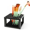 96 Slots Pen Holder Detachable Plastic Brush Holder Multi-functional Desktop Storage Organizer for Drawing Tools Pencils Office Supplies