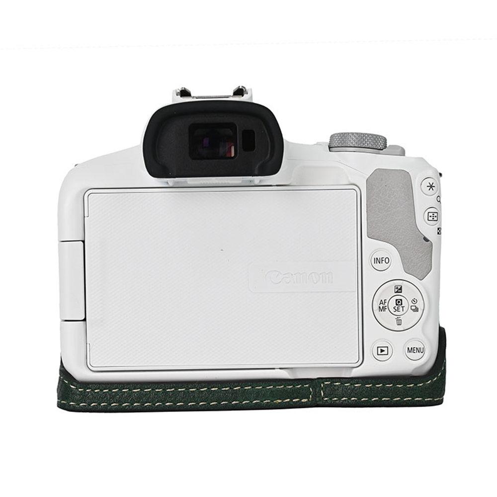 Получехол для камеры для Canon EOS R50V R50 R10 200D 200DII PowerShot V1 SX70HS Нижняя крышка с отверстием для батареи из ПУ кожи