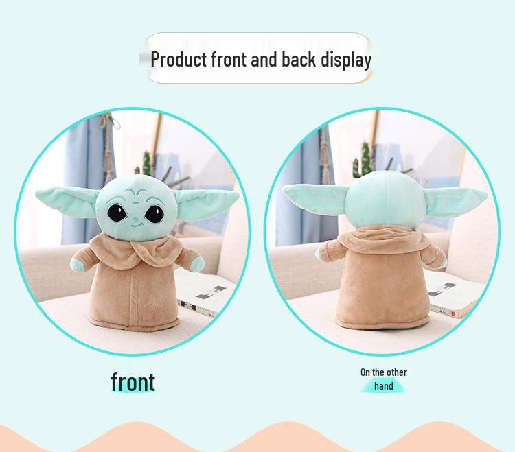 Cross-border Star Wars Baby Yoda Plush Toy: Master Yoda Baby Version