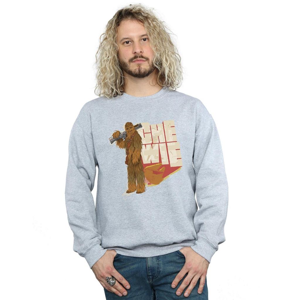 Star Wars Mens Solo Chewie Falcon Sweatshirt