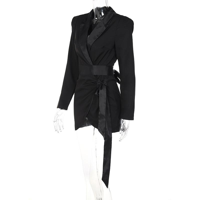 Элегантное облегающее сексуальное женское платье для женщин, лето 2022, Y2k, эстетическое мини-клубное платье с v-образным вырезом, женское платье черного цвета