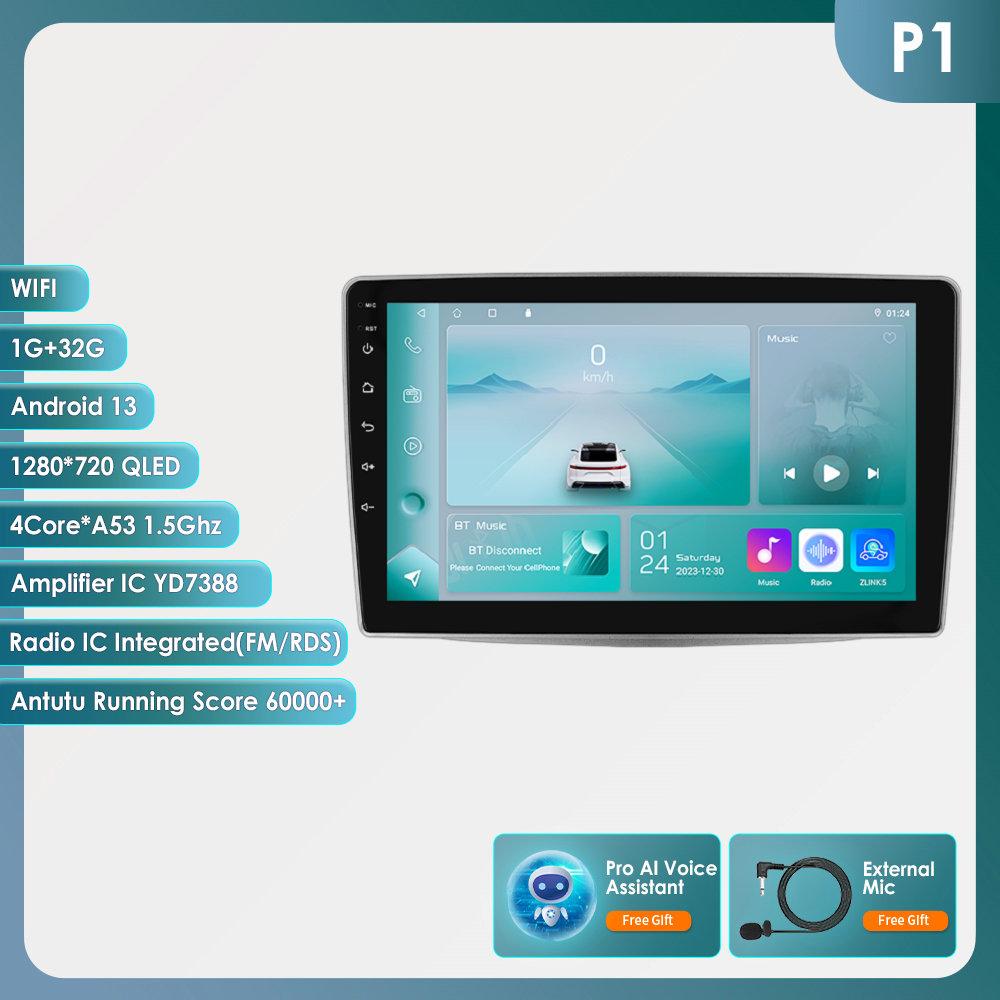 Hizpo Автомобильные интеллектуальные системы Carplay Android Car Radio для Alfa Romeo MiTo 955 2008-2016 Мультимедийный видеоплеер WIFI Авторадио Bluetooth FM RDS DVR