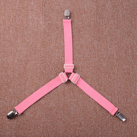 4 шт. Треугольные ремни для простыней, регулируемая конструкция, простая установка, нескользящие ремни для простыней, зажимы для простыней