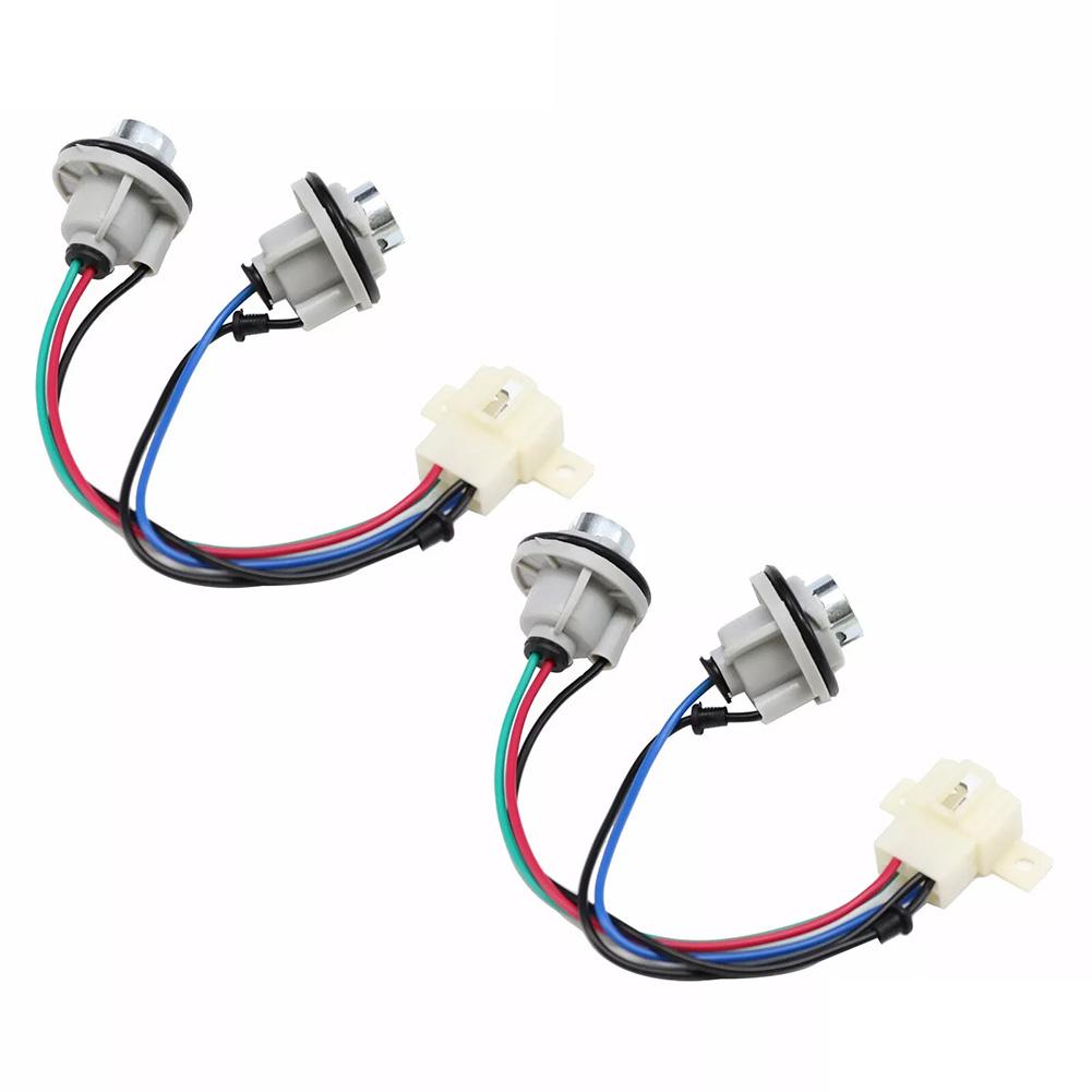 Replacement Tailgate Hatch Lamp Socket for Legacy Wagon For Outback 2000 2004 Black Gray 2pcs Set Easy Install