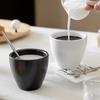 Японская ретро матовая керамическая кофейная чашка, минималистичный однотонный цвет, идеально подходит для латте-арта, офисная посуда для напитков