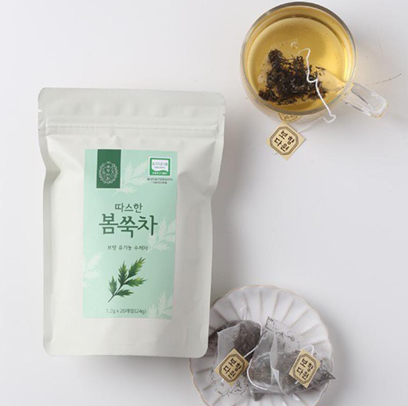 Премиальный органический полынный чай из Кореи – натуральный травяной настой для детоксикации и оздоровления