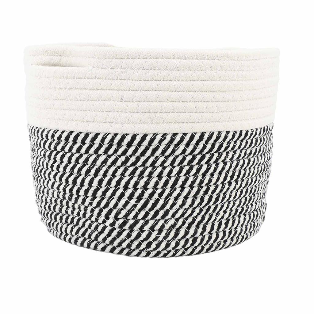 Foldable Laundry Basket Multipurpose Large Capacity Cotton Linen Woven Collapsible Laundry Hamper