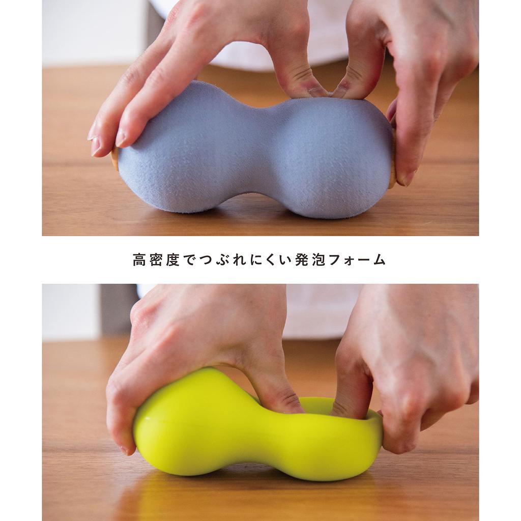 [Official] HATACHI Reset MOON TWINS RelaxingWork Reset Roller, Relieves Shoulder Stiffness, Lower Back Pain, and Neck Stiffness, Made in Japan