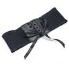 Strap Rope Elastic Pleated Cummerbunds Adjustable Elastic High Wide Belt  Gift