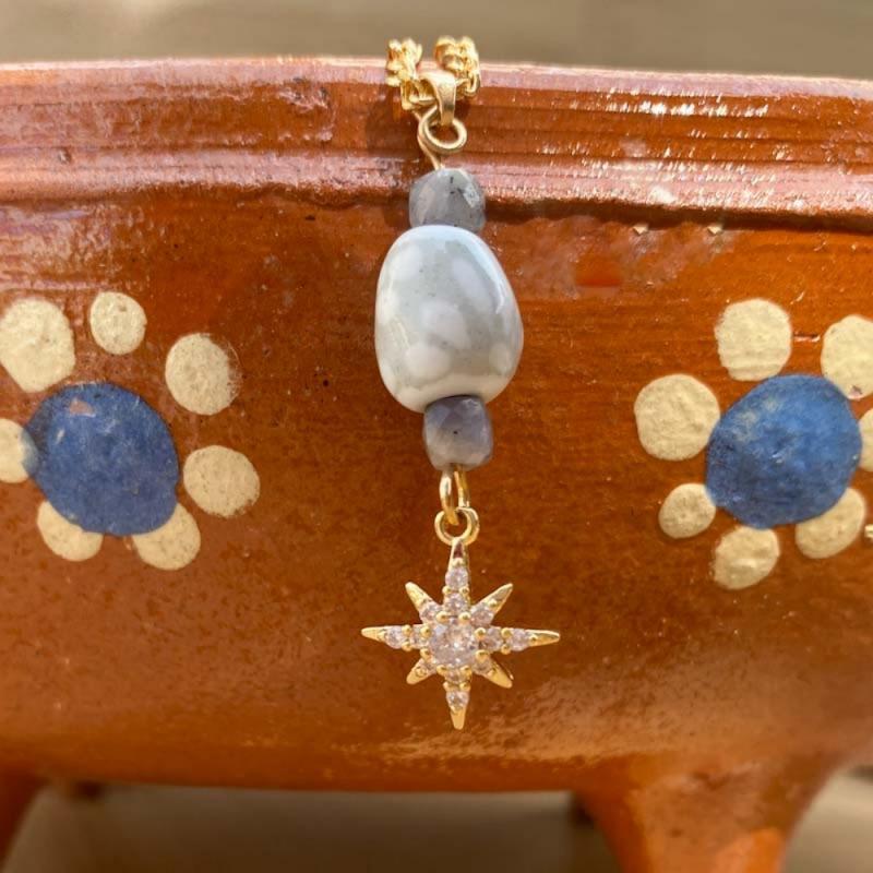 Blue And White Flower Porcelain Pearl Earrings Chinese Style Blue And White Porcelain Beads Water Drops Wind Chimes Earrings Women