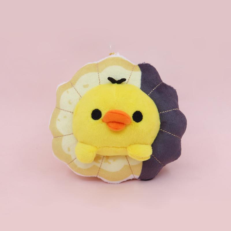 Милый плюшевый кулон Rilakkuma с дизайном пончика для девочек и коллекционеров