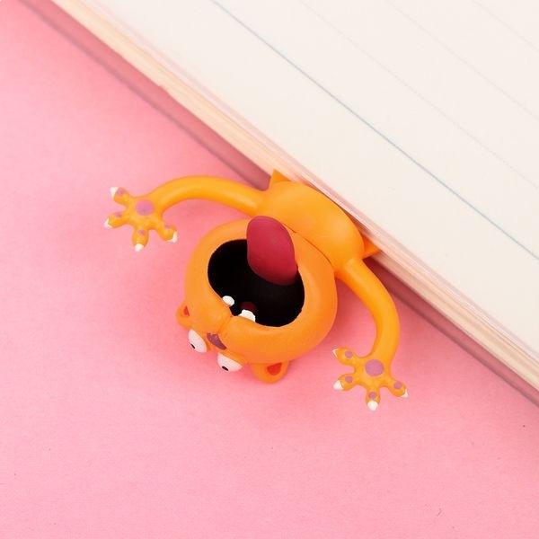 Закладка в виде юмористического и забавного животного 3D кота