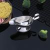 Stainless Steel Gravy Spice Black Pepper Sauce Boat Sauce Plate Ketchup Container Seasoning Cup