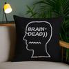 Лос-Анджелес B-Brain Dead Наволочка Плюшевая Ткань Мягкая Двусторонняя Печать Чехол для Подушки Дивана Стойкий Цвет Декор Дома Подарок