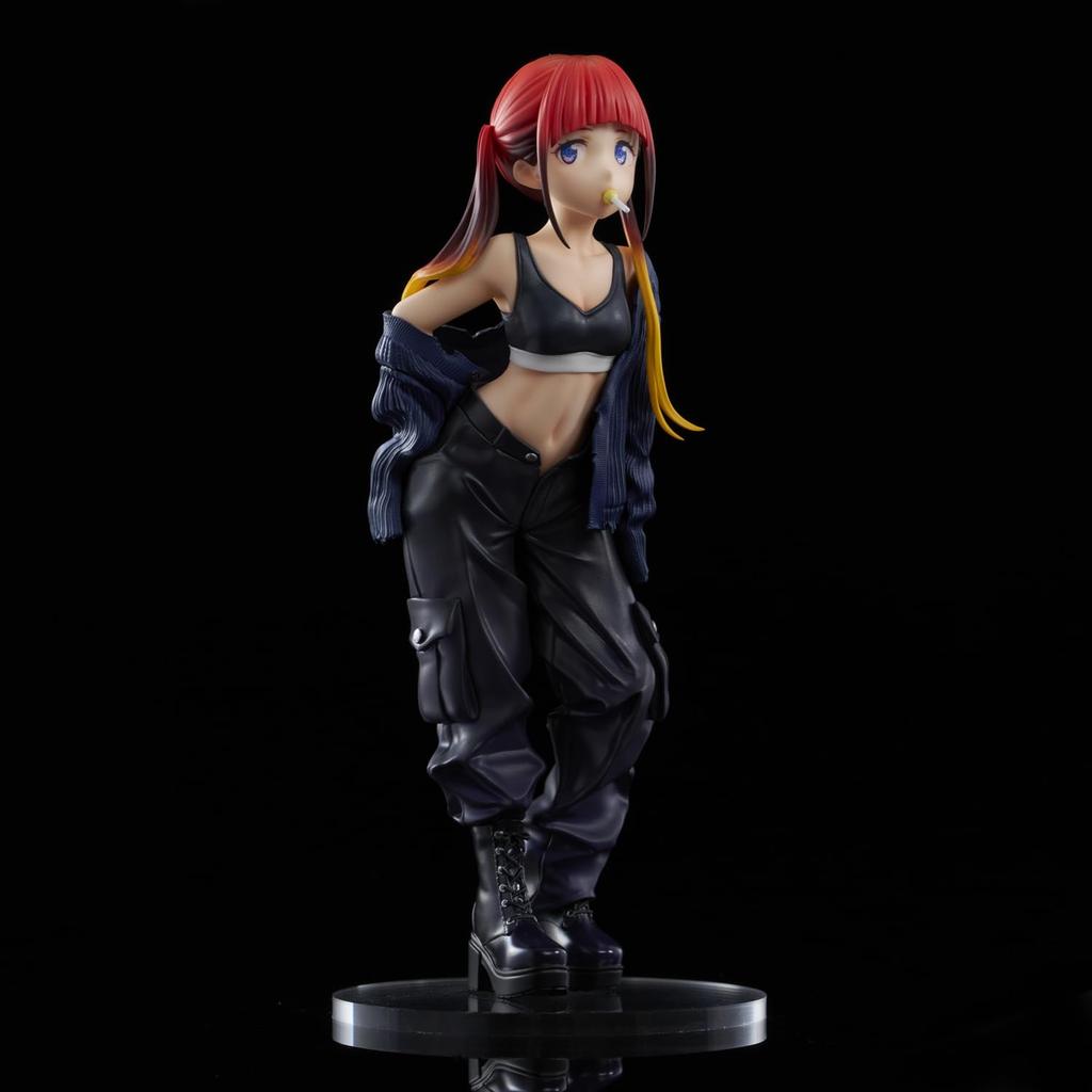 ZOZO BLACK COLLECTION PVC ABS Painted Complete Figure "Gridman Universe" "Chise Asukagawa" Non-scale &