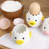 1Pc Cute Chicken Ceramic Egg Separator - Creative Egg Yolk with Protein Filter, Baking Kitchen Gadget