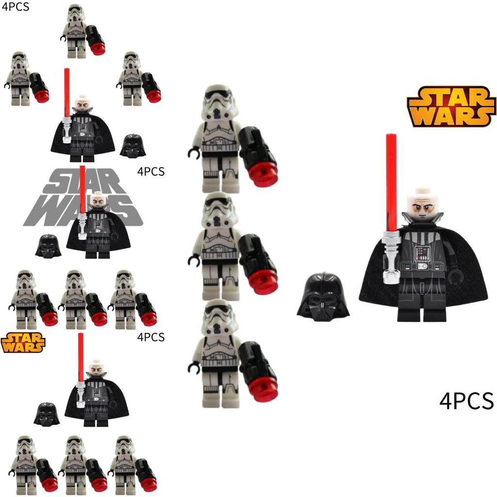 Star Wars Building Blocks Clone Trooper Mini Figure Small Granule Bricks