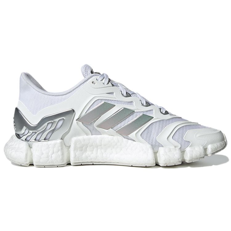 adidas Climacool Vento White Silver Metallic Кроссовки унисекс Cloud-White Crystal-White FZ1731
