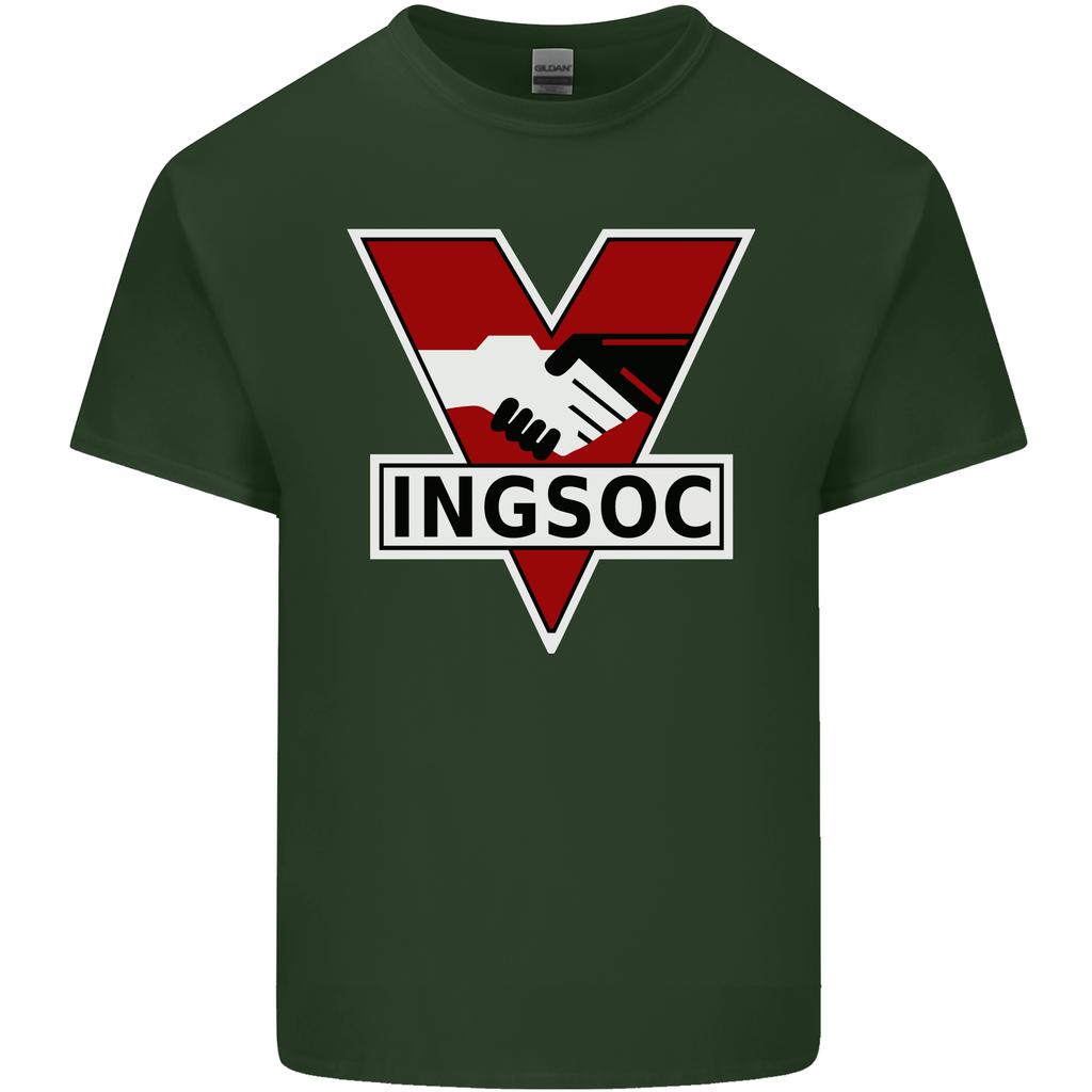 Ingsoc George Orwell English Socialism 1994 Unisexs Light Cotton Tshirt