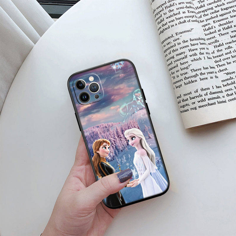 ED39 Олаф Эльза Анна чехол для телефона iPhone 6 6s 7 8 11 12 13 14 15 XS Pro Max XR X SE Samsung S20 S21 S22 S23 S24 FE Ultra Plus Lite S21S A55