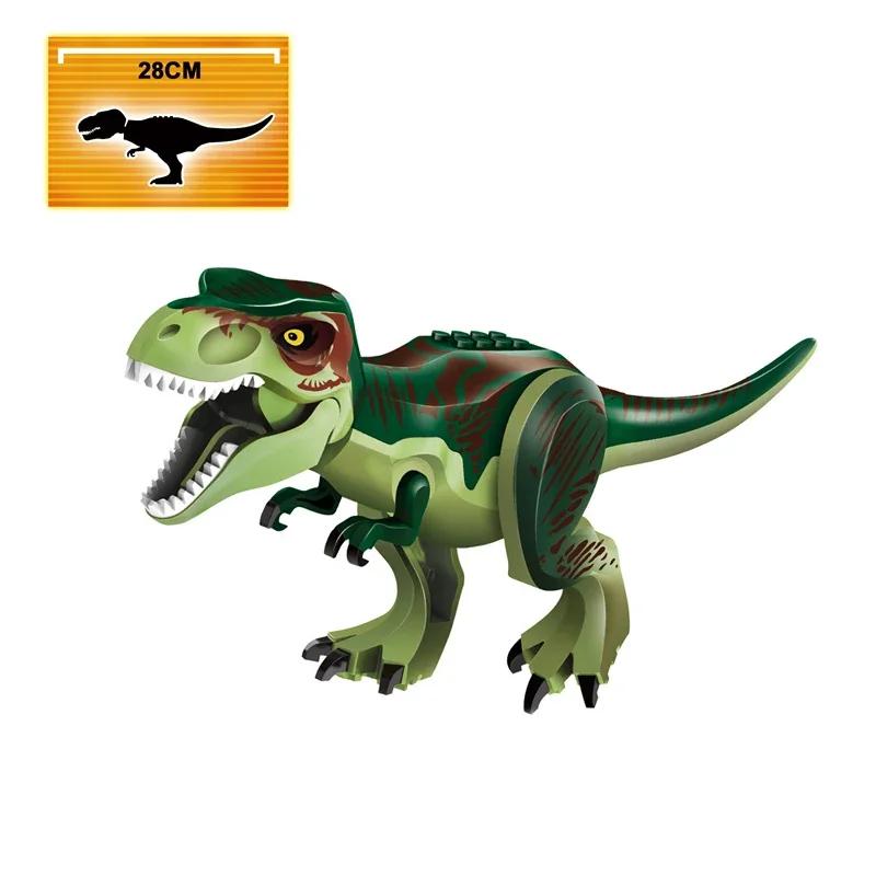 Мир Юрского периода 2 фигурки динозавров Tyrannosaurus Rex Indominus Rex I-Rex Indoraptor строительные блоки детские игрушки совместимы
