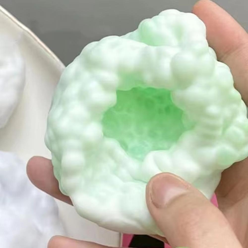 Ultra-thin Stress Relieving Toy Super Soft Feel Sticky Handmade Ball for Kids Teens