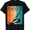 Camiseta Windsurf Tabla Peridica Eleunisextos Retro Regalo Vintage Washed Unisex Homme Casual Graphic Stretched Streetwear