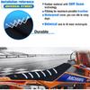 Motorcycle Universal Seat Cover Non-Slip Rubber Striped Gripper Soft Sewing For CRF WR WRF RMZ YZF SXF EXC EXC XC SX CR KLX Dirt Pit Bike Motocross