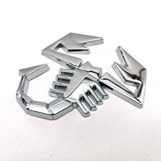 Fiat Scorpion Metallic Car Decals: Hood and Body Stickers for Fun Customization