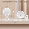 Magnifying Mirror with Light 30X LED Bathroom Mirror with 3 Lighting Modes 2Sided 30x 1x Rotation Wall Mounted Makeup Mirror Re