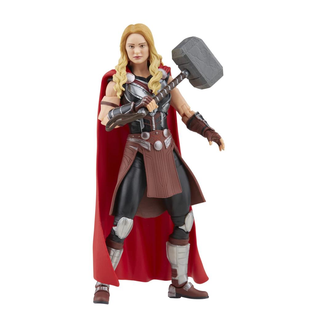 Hasbro Marvel Legends Series Love and Thunder Mighty Thor F1060 Authentic Action Figure with 4 Accessories and Parts Thor 6-inch (15cm)