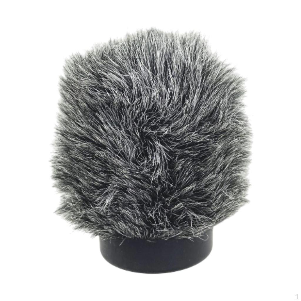 Mic Deadcat Windscreen Wind Shield Windproof Удобный в использовании портативный экран для микрофона