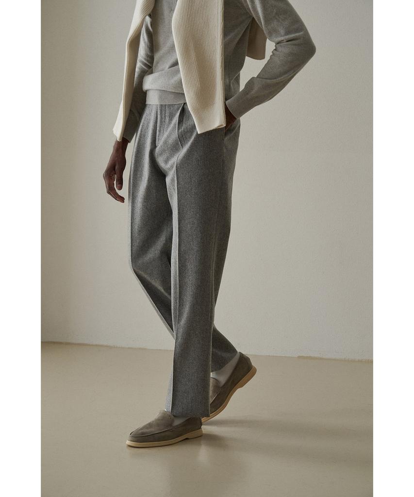 IOLO Soft Flannel Classic Pants_Gray