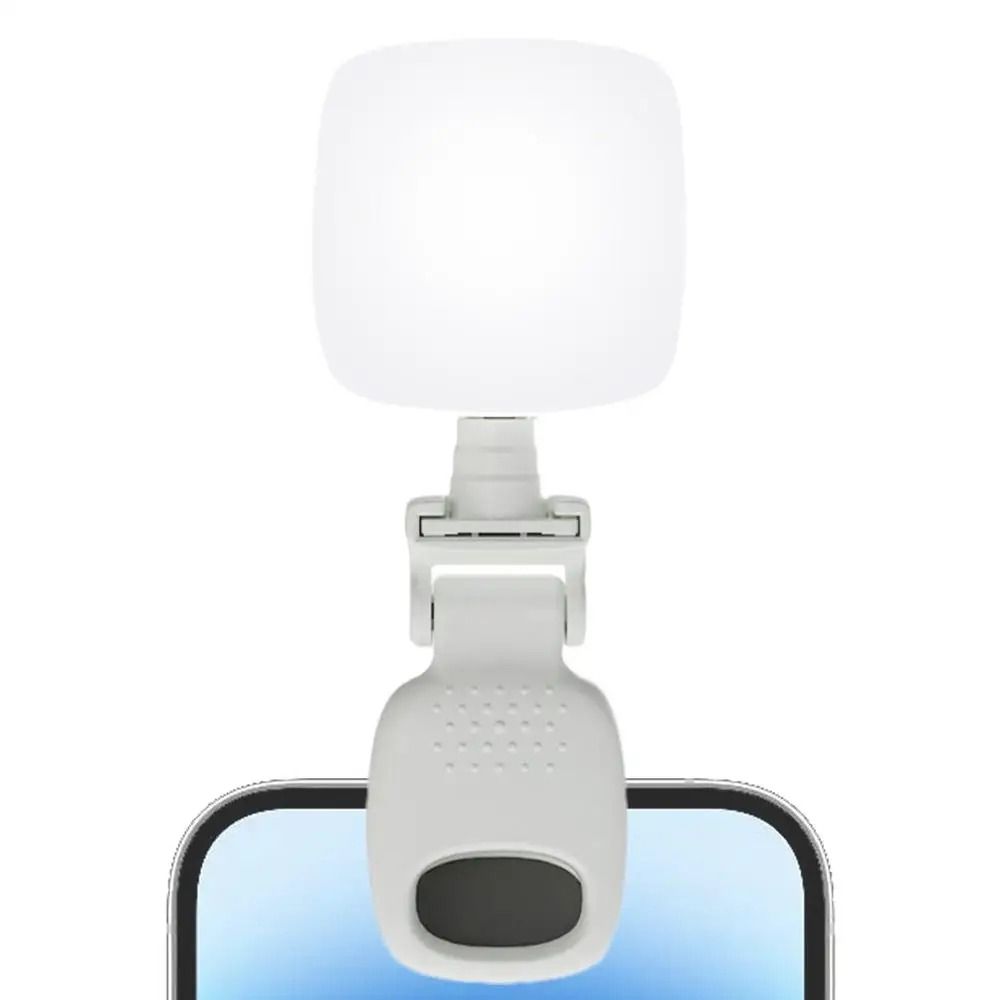 Clip on Portable LED Selfie Light Adjustable Brightness Mini LED Flashes  Computer